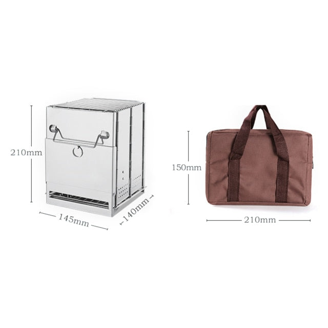 Outdoor Mini Portable Firewood Stove