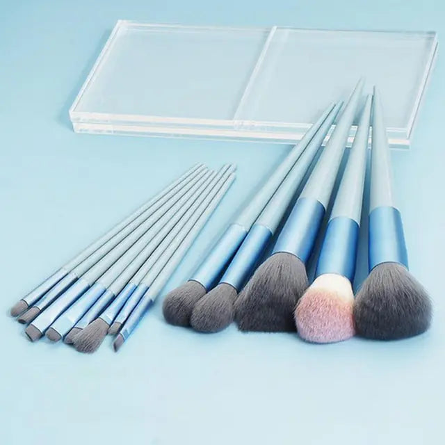 13 Piece Soft Fluffy Makeup Brushes Set