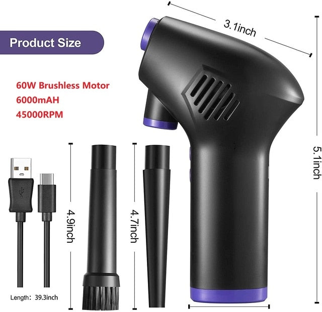Dust Elimination Wireless Air Blower