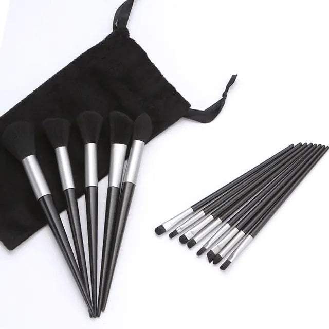 13 Piece Soft Fluffy Makeup Brushes Set