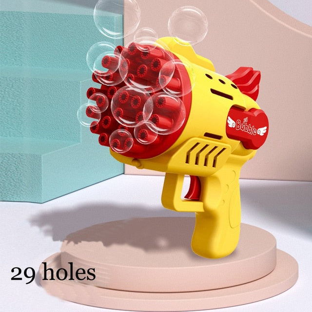 Electric Toy Gun Bubbles Blaster