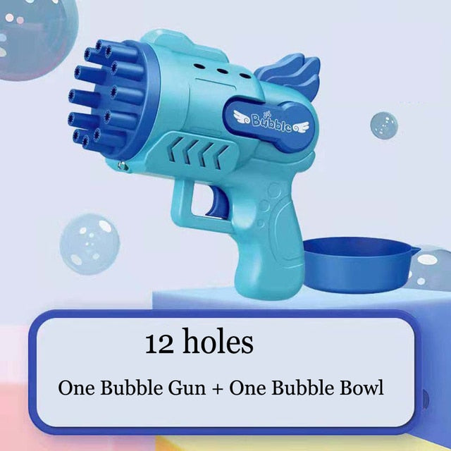 Electric Toy Gun Bubbles Blaster