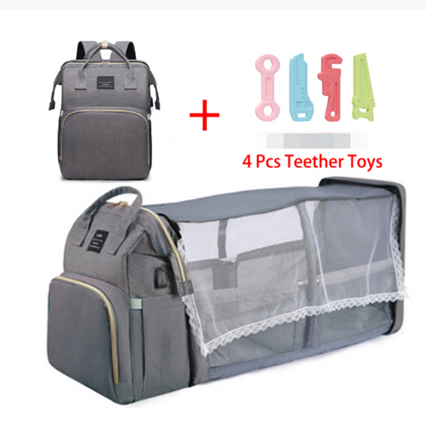 New Mommy-Portable Folding Crib