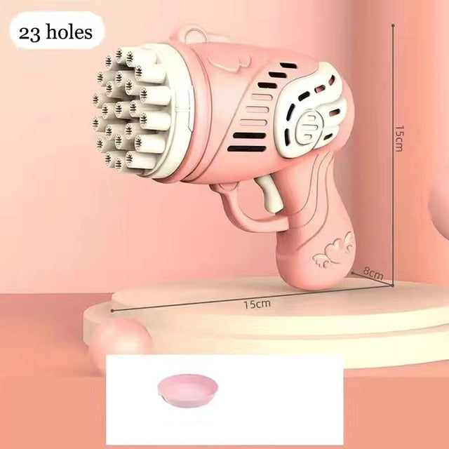 Electric Toy Gun Bubbles Blaster