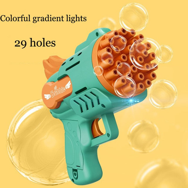 Electric Toy Gun Bubbles Blaster