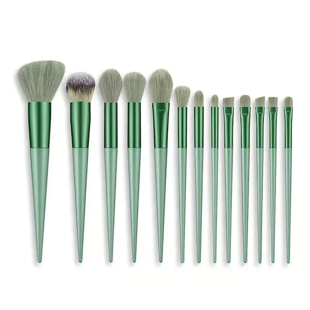 13 Piece Soft Fluffy Makeup Brushes Set