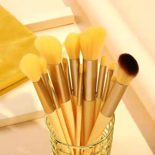 13 Piece Soft Fluffy Makeup Brushes Set
