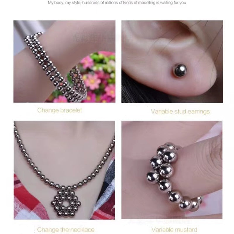 Magnetic Neo Puzzle Building Beads