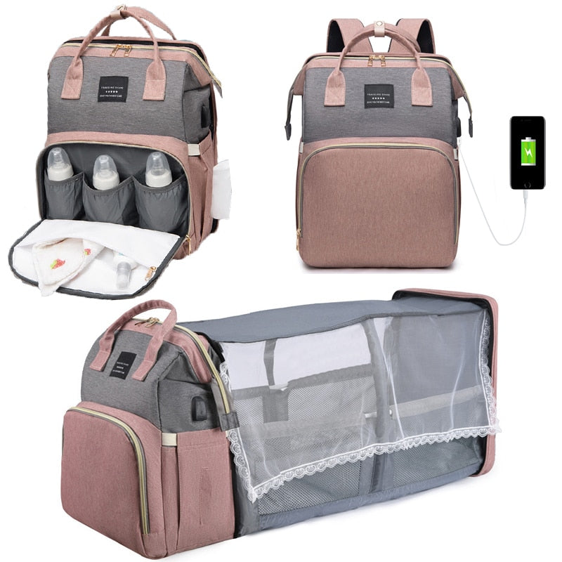 New Mommy-Portable Folding Crib