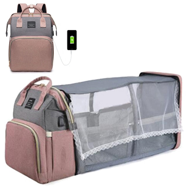 New Mommy-Portable Folding Crib