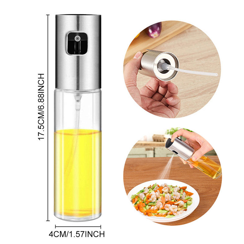 Kitchen Condiment Bottle-Oil Dispensing Sprayer