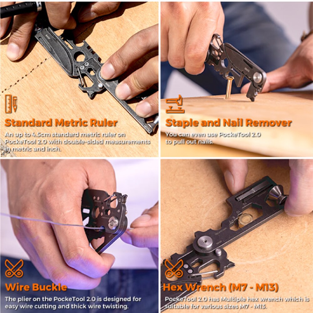 30-in-1 Mini Pocket Survival Tool