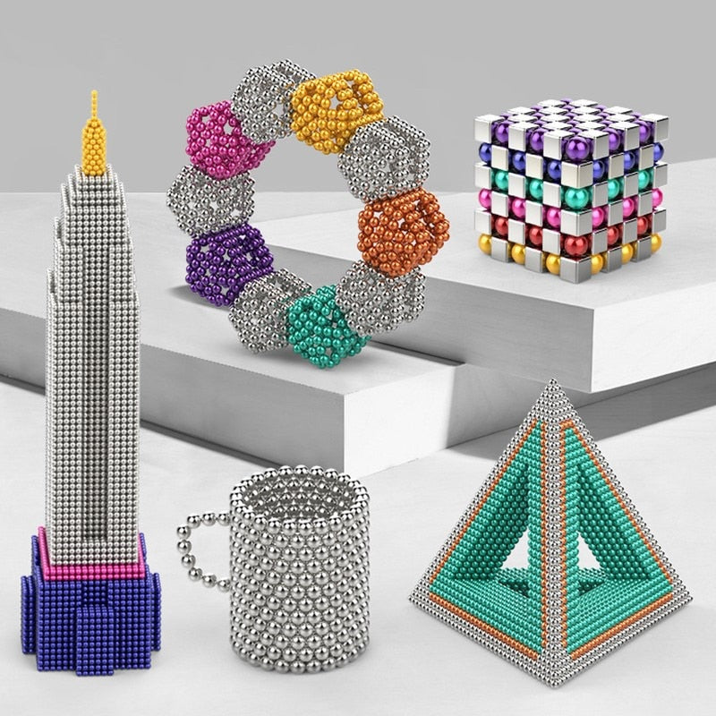 Magnetic Neo Puzzle Building Beads