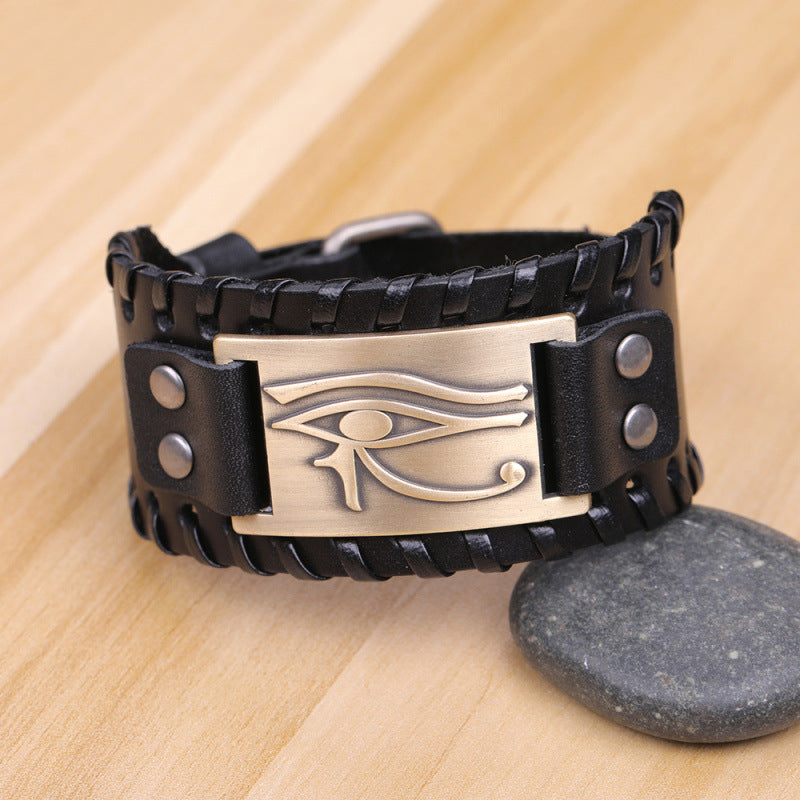 Men's Fashion Leather Bracelet