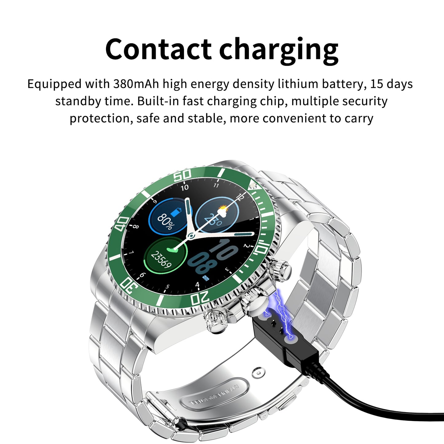 Men's Smart Watch with Bluetooth Calling and Display