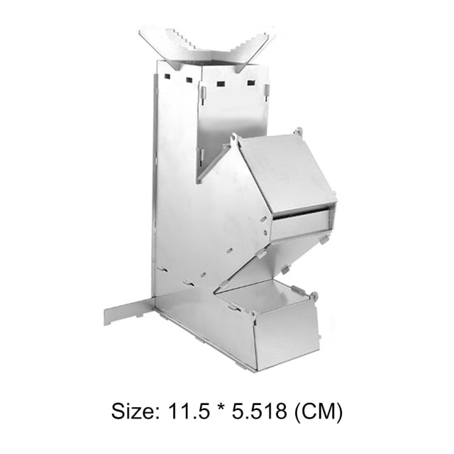 Outdoor Mini Portable Firewood Stove