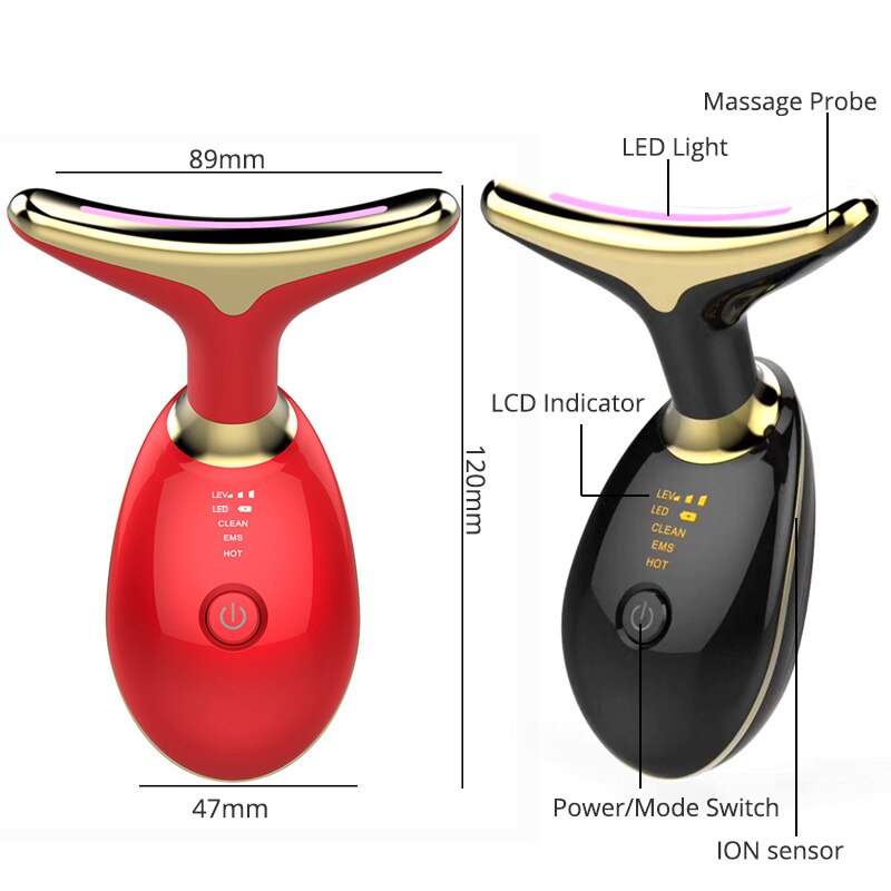 Microcurrent Neck/Face Beauty Tool