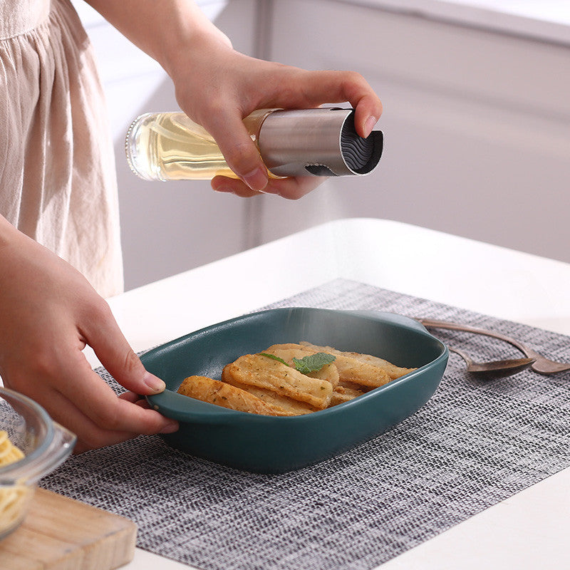 Kitchen Condiment Bottle-Oil Dispensing Sprayer