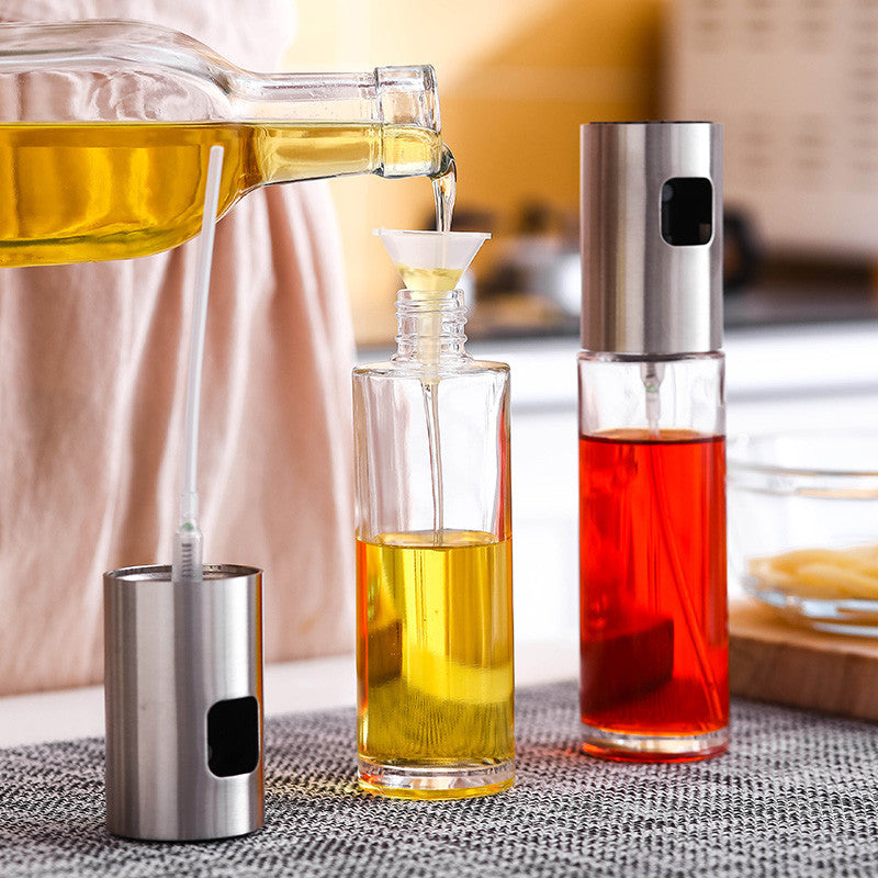 Kitchen Condiment Bottle-Oil Dispensing Sprayer