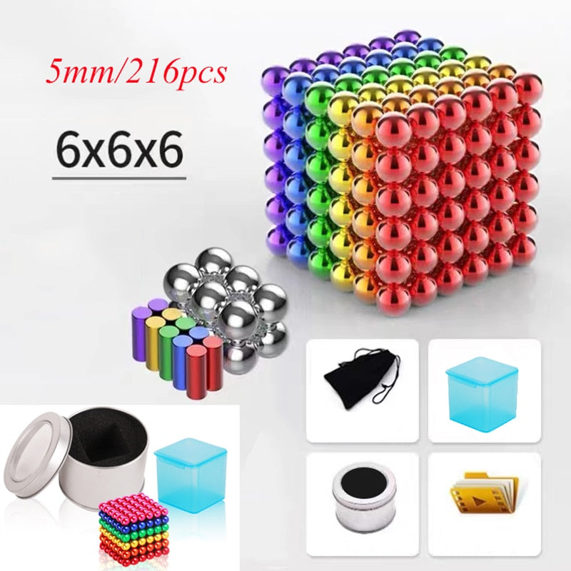 Magnetic Neo Puzzle Building Beads