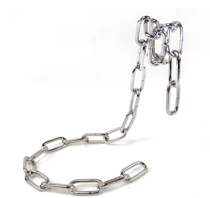 Iron Chain Wine-Bottle Holder