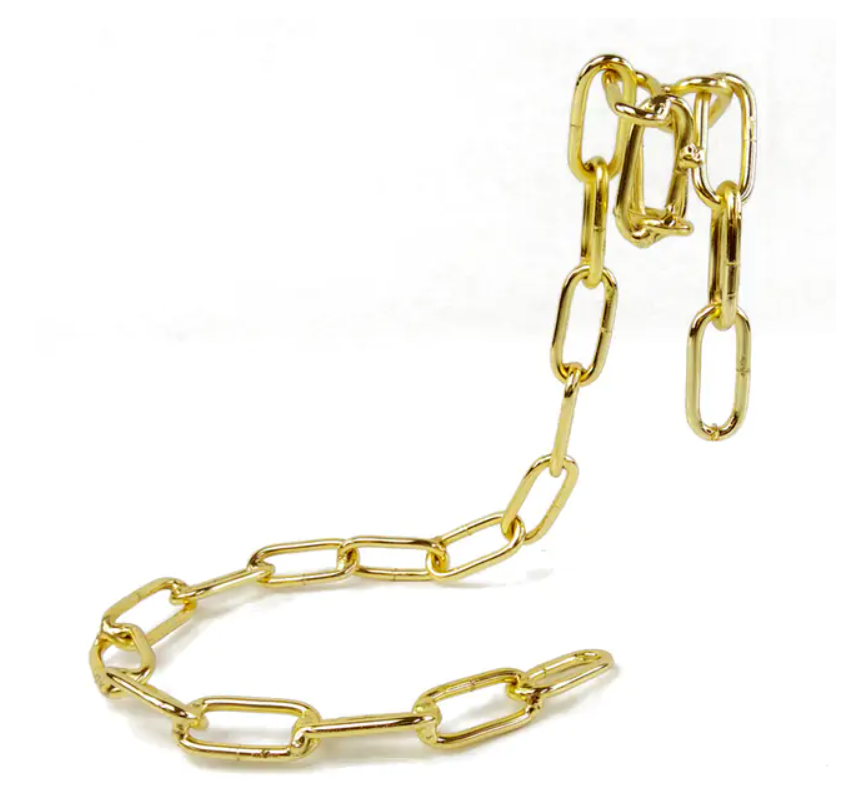 Iron Chain Wine-Bottle Holder