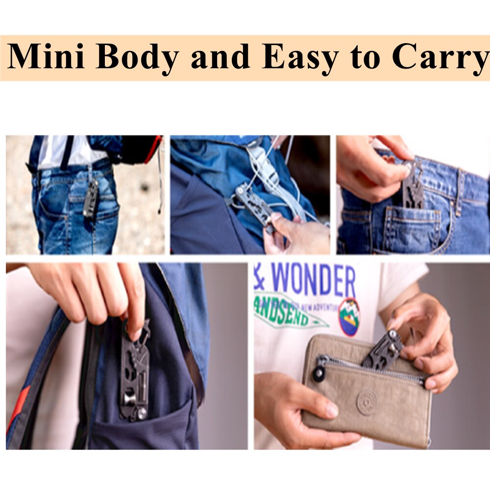 30-in-1 Mini Pocket Survival Tool