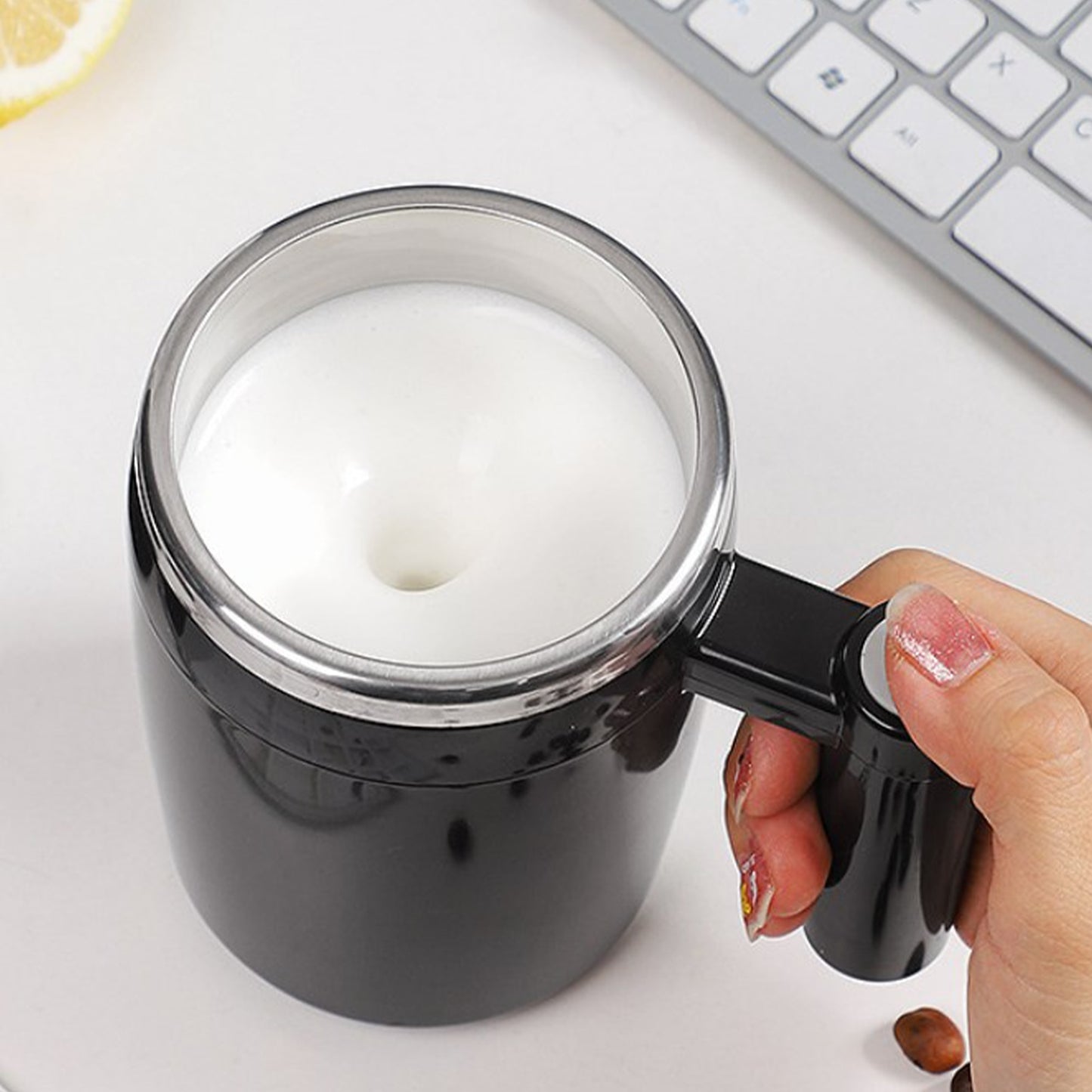 Automatic Quick Mixing Coffee Mug