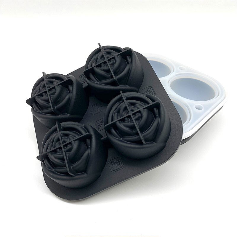 T-GOGO Rose Silicone Ice Cube Tray
