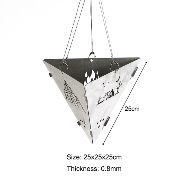 Outdoor Mini Portable Firewood Stove