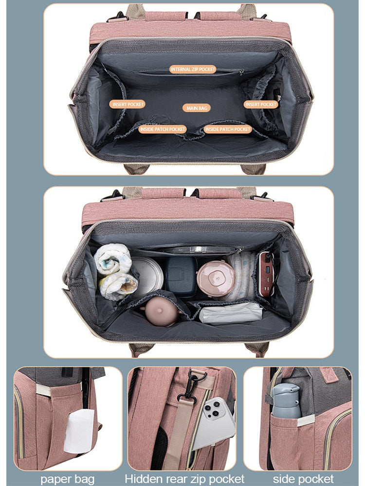 New Mommy-Portable Folding Crib