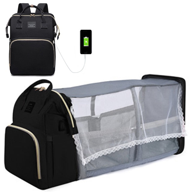 New Mommy-Portable Folding Crib