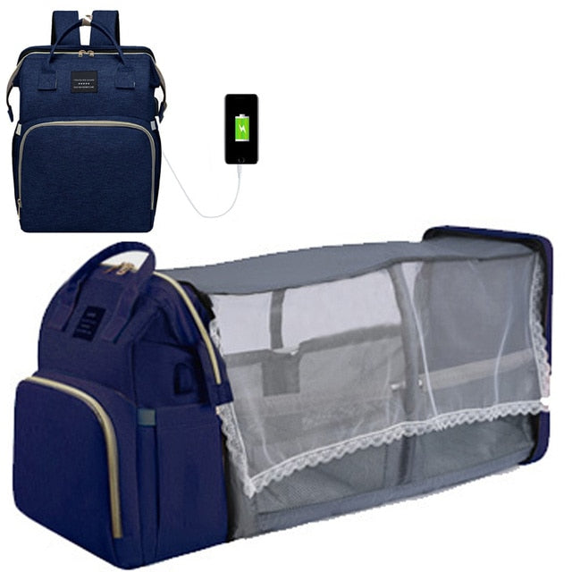 New Mommy-Portable Folding Crib