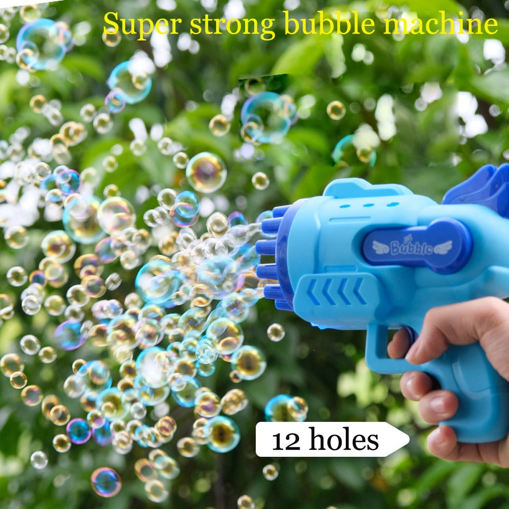 Electric Toy Gun Bubbles Blaster