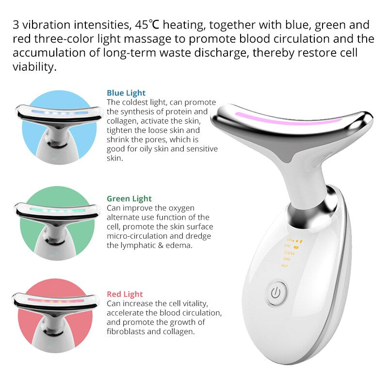 Microcurrent Neck/Face Beauty Tool