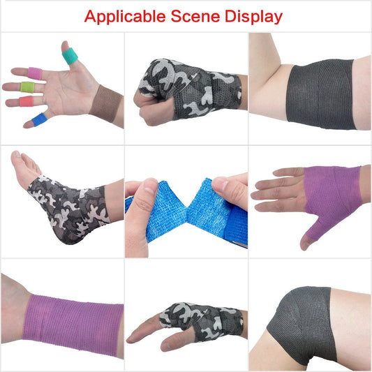 Sports Self Adhesive Elastic Bandage Wrap