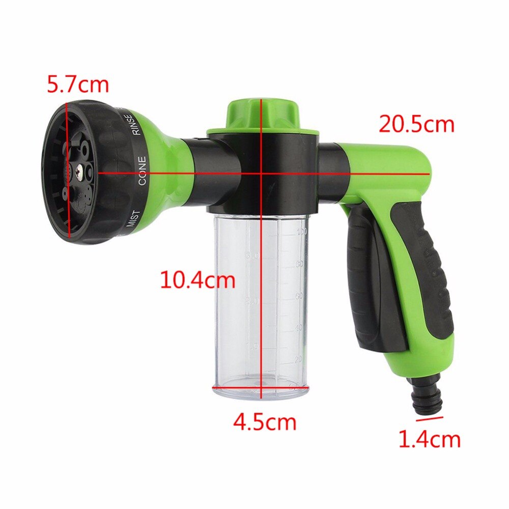 8-n-1 Pressure Hose Spray Gun