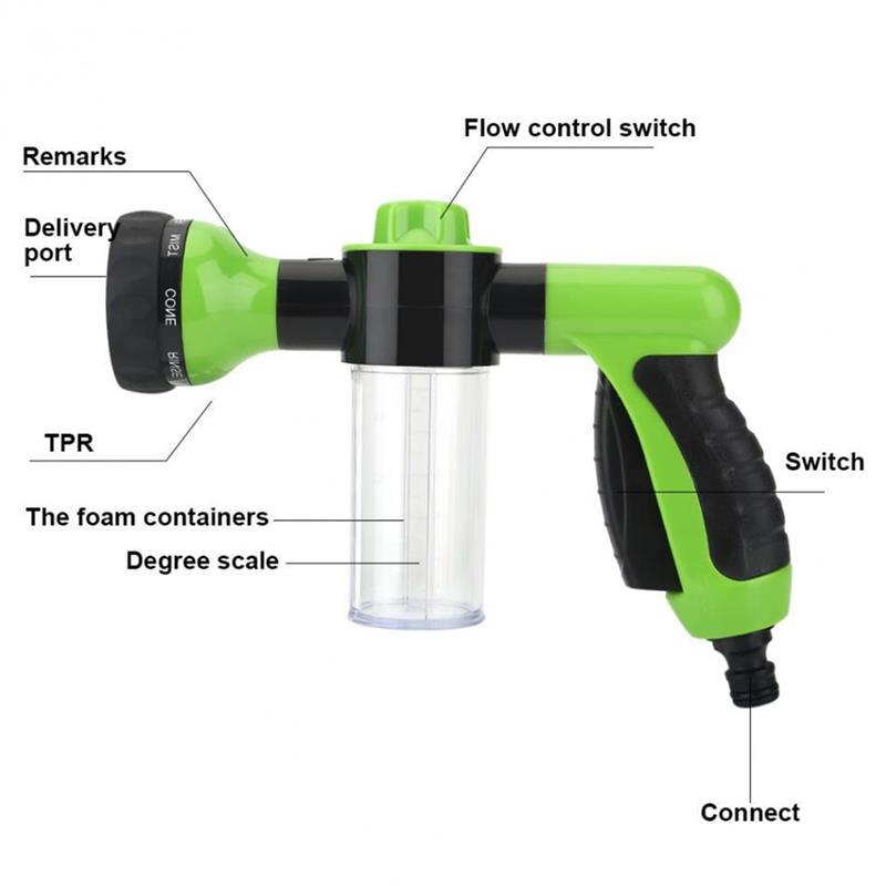 8-n-1 Pressure Hose Spray Gun