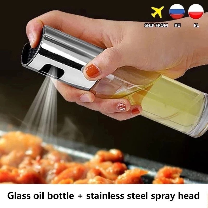 Kitchen Condiment Bottle-Oil Dispensing Sprayer